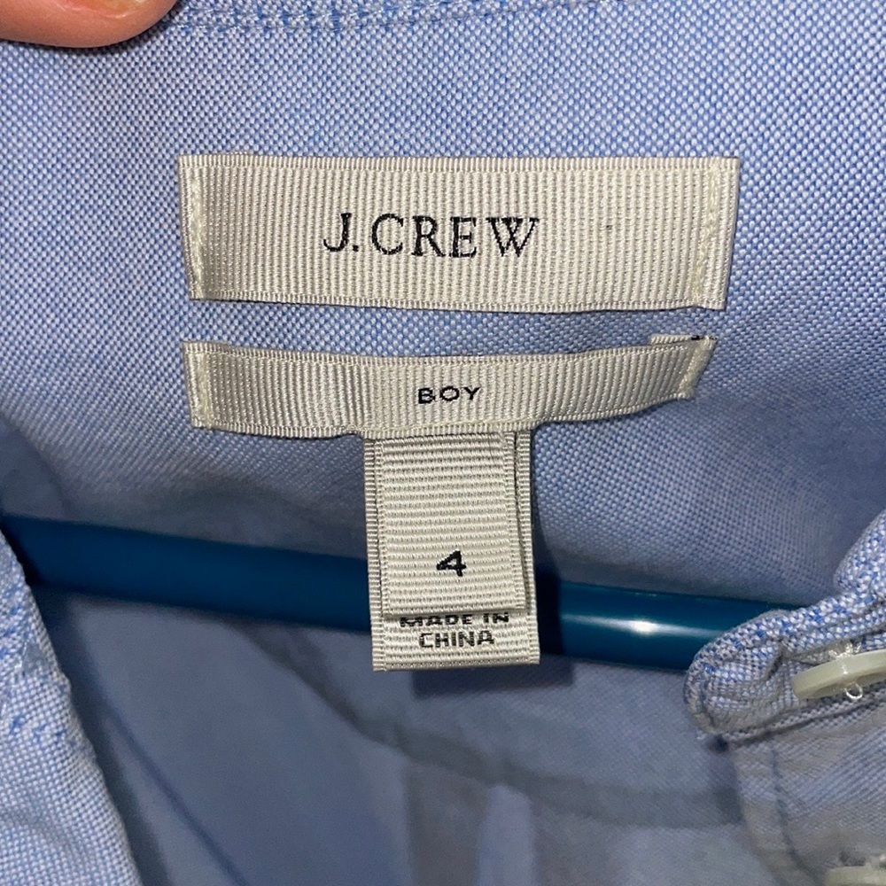 Jcrew woman’s shirt regular fit “boy” style